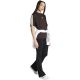 6. Koszulka damska adidas Essentials 3-Stripes Boyfriend ciemnobrązowa KX0794