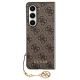 8. Etui Guess 4G Charms Collection na Samsung Galaxy Z Fold 5 - brązowe