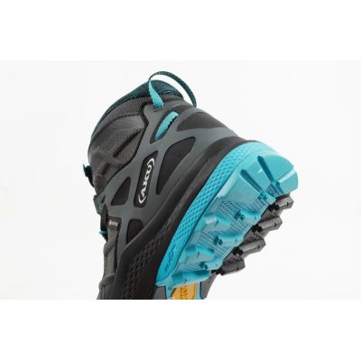 7. Buty turystyczne damskie AKU Rocket Mid DFS GTX - black/turquoise