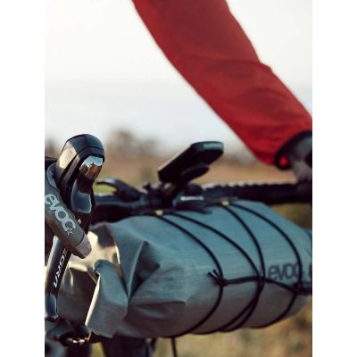 3. Torba rowerowa EVOC Handlebar Pack Boa Wp 5 carbon grey