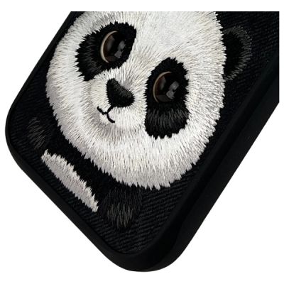 4. Etui Nimmy Big Eyed Pet 2.0 Panda na iPhone 16 Pro Max - czarne