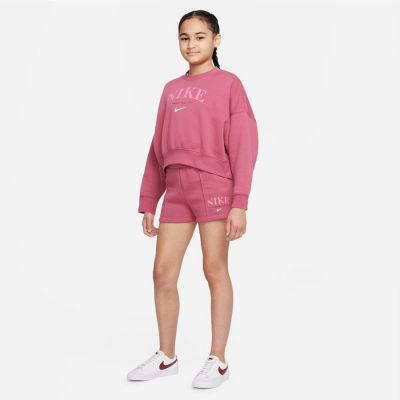 7. Bluza Nike Sportswear Trend Flc Crew Jr DV2563 633