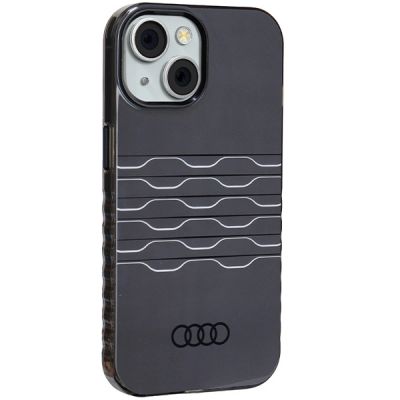 6. Etui Audi IML MagSafe na iPhone 15 / 14 / 13 - czarne