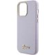 6. Etui Guess Glitter Glossy Script do iPhone 15 Pro Max - liliowe