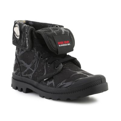 Palladium Stranger Things BAGGY HOPPER TUNNELS Women's 94625-008-M Black