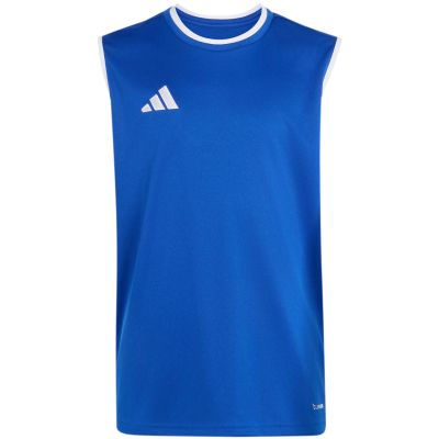 Koszulka dla dzieci adidas Entrada 26 Sleeveless Jersey niebieska KB3938