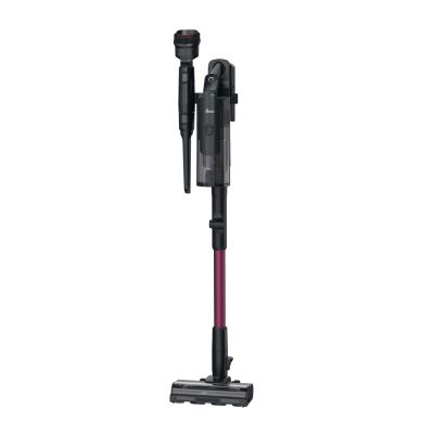 44. Hoover HF610HX 011 Pionowy odkurzacz Bateria Suchy EPA Bez worka 0,7 l 650 W Purpurowy 4 Ah