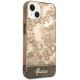 4. Etui Guess Porcelain Collection na iPhone 14 Plus - beżowe