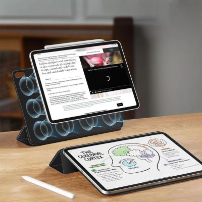 8. Etui Tech-Protect Smartcase Magnetic na iPad 10.9” 2022 / iPad 11” 2025 - czarne
