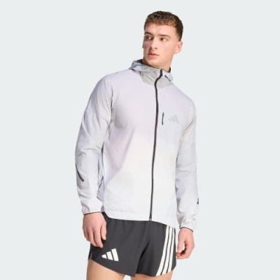 9. Kurtka do biegania adidas TERREX Xperior CLIMA365 Light Windweave Jacket - black/white rozmiar: m