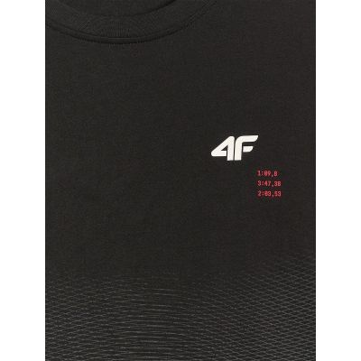 6. T-shirt regular z nadrukiem męski 4F 4FRSS26TTSHM4040-20A