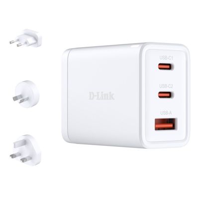 D-Link DCP-651 ładowarka do urządzeń przenośnych Uniwersalne Biały Prąd przemienny Szybkie ładowanie Wewnętrzna