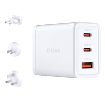 D-Link DCP-651 ładowarka do urządzeń przenośnych Uniwersalne Biały Prąd przemienny Szybkie ładowanie Wewnętrzna