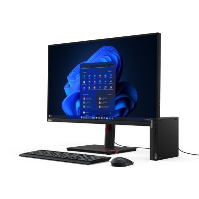 15. Lenovo ThinkCentre M70q Gen 5 i7-14700T 16GB DDR5 5600 SSD1TB UHD Graphics 770 W11Pro Black 3Y OnSite