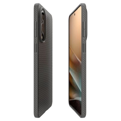8. Etui Spigen Liquid Air na Samsung Galaxy S25 Edge - szare