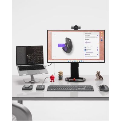 9. Logitech MX Master 4 myszka Biuro Po prawej stronie RF Wireless + Bluetooth Laser 8000 DPI