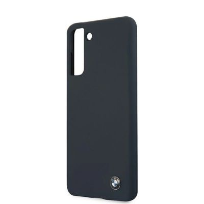 6. Etui BMW Silicone Signature na Samsung Galaxy S21+ - granatowe