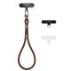 Smycz Tech-Protect C11S Rope Wrist Strap do telefonu - brązowa