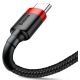12. BASEUS KABEL CAFULE 2A 2M (CZERWONO-CZARNY)