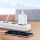 4. Kabel Ugreen US264 60519 USB-C / USB-C PD QC AFC 1.5m - biały