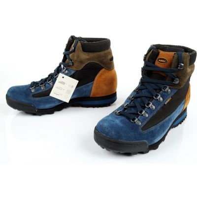 8. Buty trekkingowe AKU Slope Original GTX - anthracite/blue