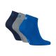 2. Skarpety Puma Sneaker Plain 3 pak granatowe, szare, niebieskie 938624 12