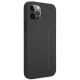 4. Etui AMG Leather Hot Stamped na iPhone 12 Pro Max - czarne