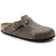 Birkenstock męskie chodaki BOSTON BS 0160581 COCOA (szerokość standardowa)