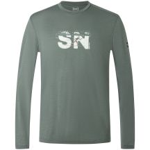 Longsleeve męski SUPER.NATURAL M CROSS COUNTRY LOGO LS zielony