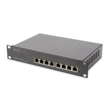 Przełącznik sieciowy zarządzalny warstwy L2 10" 8xRJ45 10/100/1000 Mb/s