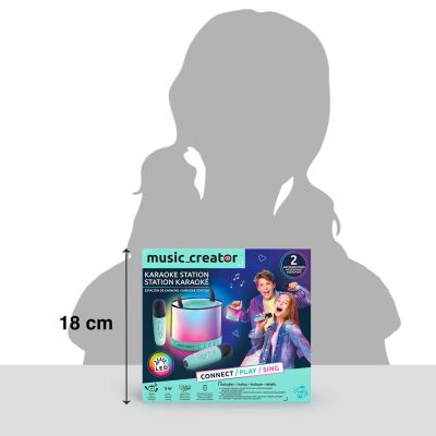 4. MUSIC CREATOR Mini zestaw do karaoke Duo