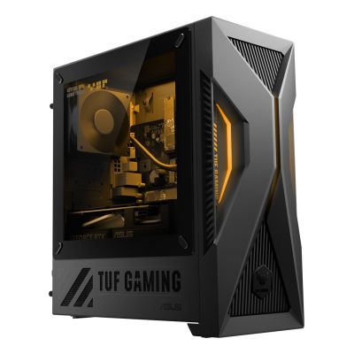 2. ASUS TUF Gaming T500 TM500MH-0R7260040W AMD Ryzen™ 7 260 16 GB DDR5-SDRAM 1 TB SSD NVIDIA GeForce RTX 5060 Windows 11 Home Mini Tower PC Szary