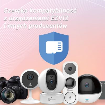7. Karta pamięci micro SD Ezviz 128 GB