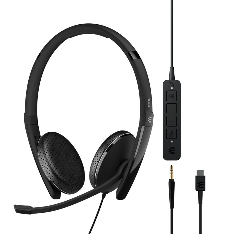 19. Słuchawki nauszne przewodowe Epos Adapt 165T USB-C II