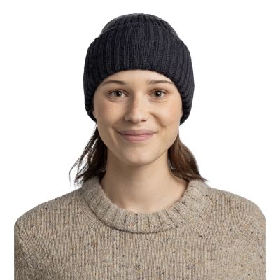 3. Buff Knitted Erviny Beanie 13668190110 Czarne One size