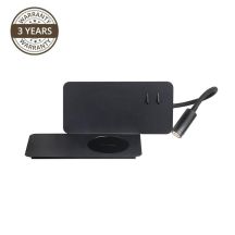 Kinkiet lampa ścienna FIJI 19132-BK 5+3W LED z ładowarką czarny