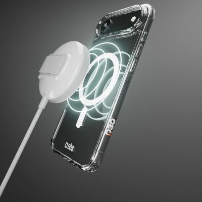 7. Etui SBS Extreme Mag z technologią D3O na iPhone 17 Air - przezroczyste