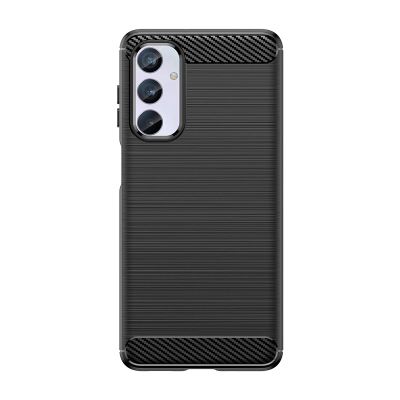 2. Elastyczne etui wzór karbon do Samsung Galaxy M54 Carbon Case - czarne