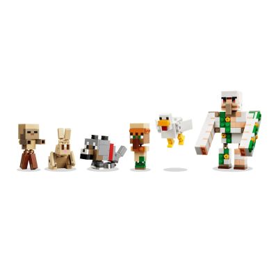 4. LEGO Minecraft 21592 - Atak kurzego jeźdźca na pustyni