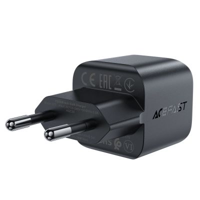 3. Ładowarka sieciowa Acefast A77 Mini PD 30W GaN USB-C - czarna