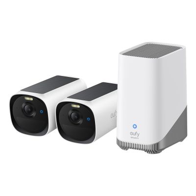 Zestaw 2 kamer eufy Cam E40 (stacja dokująca HomeBase S380)