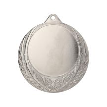 Medal srebrny ogólny z miejscem na emblemat 50 mm - medal stalowy