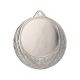 Medal srebrny ogólny z miejscem na emblemat 50 mm - medal stalowy