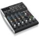 4. Behringer 802S - 8-kanałowy kompaktowy mikser analogowy z interfejsem USB zaprojektowany specjalnie do obsługi podcastów, streamowania oraz nagrywania w domu