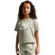 Koszulka dla dzieci Nike Sportswear zielona FZ5178 304