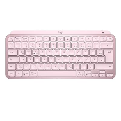 8. Klawiatura bezprzewodowa LOGITECH MX Keys Mini 920-010500 Różowa
