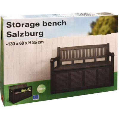 25. ŁAWKA SKRZYNIA OGRODOWA 2W1 130x60x85CM