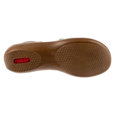 4. Rieker Sandals 65918-64 Beżowe 36