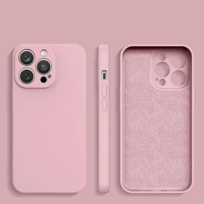 2. Silicone case etui iPhone 14 Plus silikonowy pokrowiec różowe