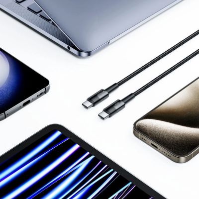 2. Kabel Tech-Protect UltraBoost USB-C / USB-C PD 60W 3A 1m - szary